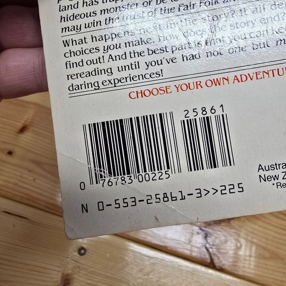 Vintage Choose Your Own Adventure #56 The Enchanted Kingdom‎ Ellen Kushner - Picture 5 of 9